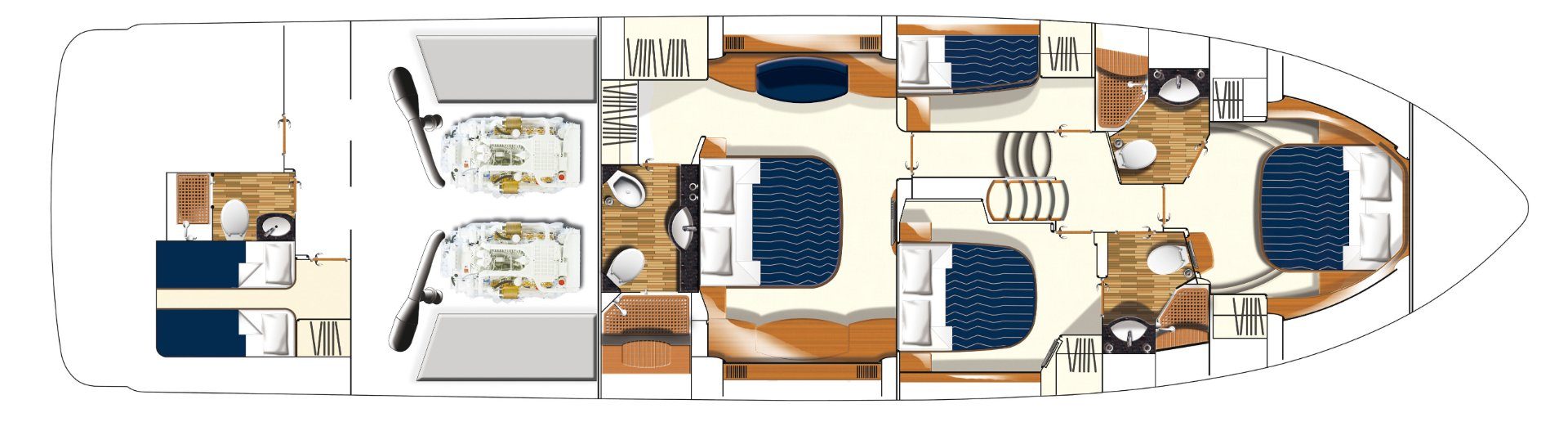 Lower deck