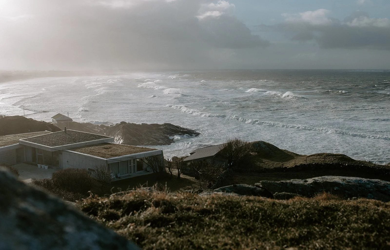 North Sea view from The Bolder Wave